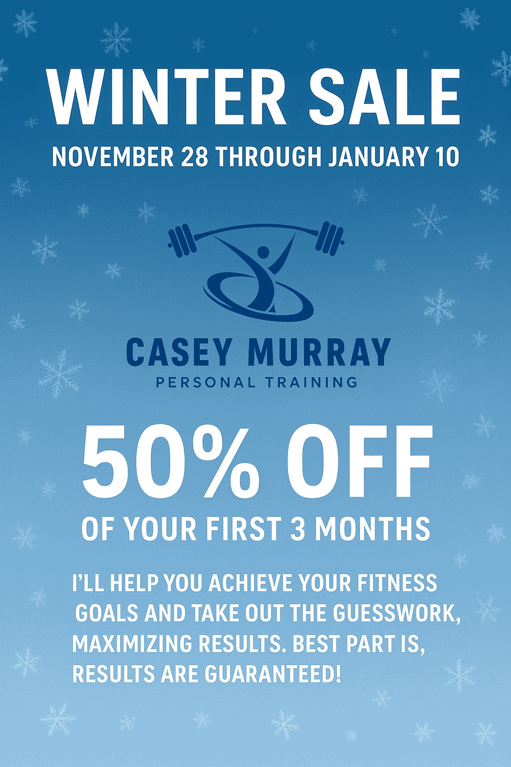 Winter Sale!